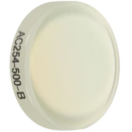 AC254-500-B - Ахроматический дублет, фокусное расстояние: 500.0 мм, Ø1