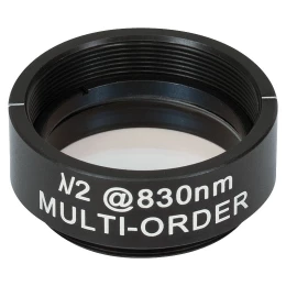 WPMH10M-830 - Полуволновая фазовая пластинка множественного порядка, Ø1