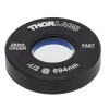WPH05M-694 - Полуволновая пластинка нулевого порядка, Ø1/2", оправа: Ø1", рабочая длина волны: 694 нм, Thorlabs