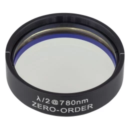 WPH20ME-780 - Полуволновая пластинка из ЖК полимера в оправе, Ø2