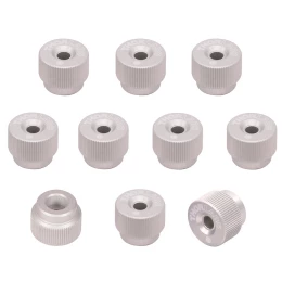 F25SSK1-SILVER - Съемные ручки для регулировки винтов с резьбой 1/4