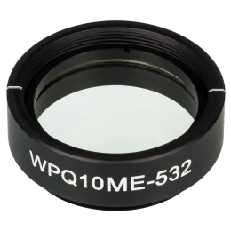 WPQ10ME-532 - Четвертьволновая пластинка из ЖК полимера в оправе, Ø1