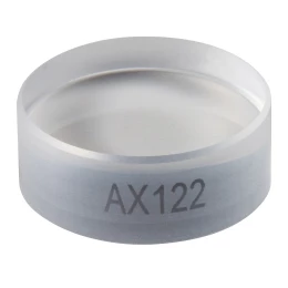 AX122 - Аксикон, угол при основании: 2.0°, UVFS без покрытия, диаметр: Ø12.7 мм (Ø1/2