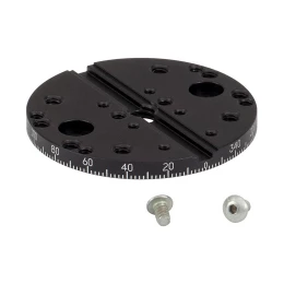 K10CR1A2/M - Пластинка-адаптер для крепления элементов на держатель K10CR1/M, метрическая резьба, Thorlabs
