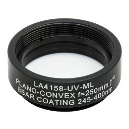 LA4158-UV-ML - Плоско-выпуклая линза, Ø1