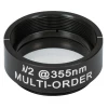 WPMH10M-355 - Полуволновая фазовая пластинка множественного порядка, Ø1", оправа с резьбой SM1, просветляющее покрытие: 355 нм, Thorlabs