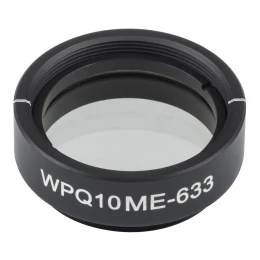 WPQ10ME-633 - Четвертьволновая пластинка из ЖК полимера в оправе, Ø1