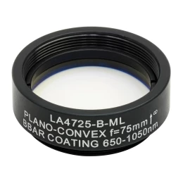 LA4725-B-ML - Плоско-выпуклая линза, диаметр: 1