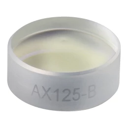 AX125-B - Аксикон, угол при основании: 5.0°, просветляющее покрытие: 650 - 1050 нм, кварцевое стекло, Ø1/2