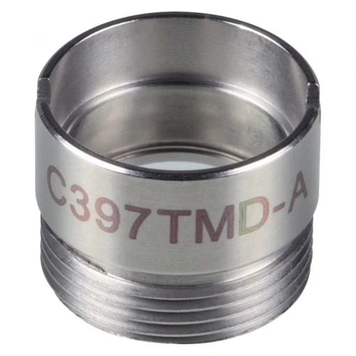C397TMD-A - Асферическая линза в оправе, f = 11.00 мм, NA = 0.3, просветляющее покрытие: 350-700 нм, Thorlabs