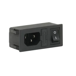 EC1AC - Разъем переменного тока для подключения источника питания, переключатель и патрон предохранителя, Thorlabs
