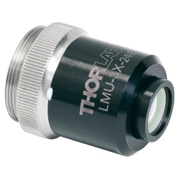 LMU-3X-248 - Фокусирующий объектив MicroSpot, 3X, просветляющее покрытие: 240 - 260 нм, NA=0.08, Thorlabs
