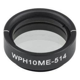 WPH10ME-514 - Полуволновая пластинка из ЖК полимера в оправе, Ø1