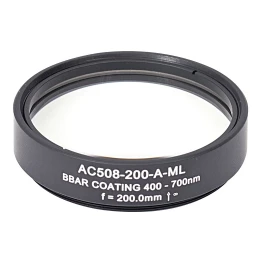 AC508-200-A-ML - Ахроматический дублет, f=200 мм, Ø2