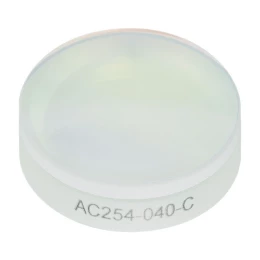 AC254-040-C - Ахроматический дублет, фокусное расстояние: 40.0 мм, Ø1