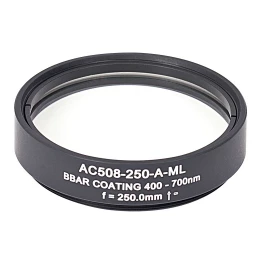 AC508-250-A-ML - Ахроматический дублет, f=250 мм, Ø2