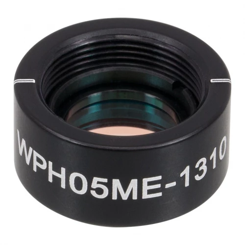WPH05ME-1310 - Полуволновая пластинка нулевого порядка из ЖК полимера в оправе, Ø1/2", рабочая длина волны: 1310 нм, резьба: SM05, Thorlabs