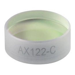 AX122-C - Аксикон, угол при основании: 2.0°, просветляющее покрытие: 1050 - 1700 нм, кварцевое стекло, Ø1/2