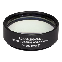 AC508-200-B-ML - Ахроматический дублет, f=200 мм, Ø2
