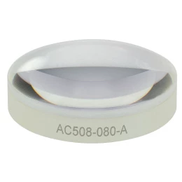 AC508-080-A - Ахроматический дублет, фокусное расстояние: 80 мм, Ø2