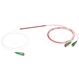 TN1310R1A1 - Узкополосный оптический разветвитель, 1x2, рабочий диапазон: 1310 ± 15 нм, разделение сигнала: 99:1, разъем: FC/APC, Thorlabs
