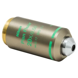 N20X-PH - Объектив Nikon для фазово-контрастной микроскопии, 20X, фазовая пластинка с кольцом +¼λ, числовая апертура: 0.50 NA, рабочее расстояние: 2.1 мм, Thorlabs
