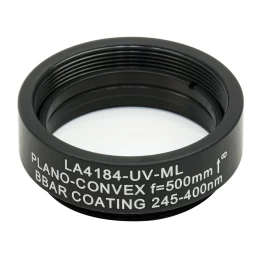 LA4184-UV-ML - Плоско-выпуклая линза, Ø1
