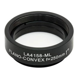 LA4158-ML - Плоско-выпуклая линза, Ø1