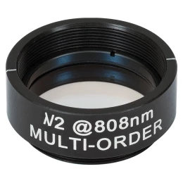 WPMH10M-808 - Полуволновая фазовая пластинка множественного порядка, Ø1