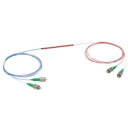 TW1430R1A2 - Широкополосный оптический разветвитель, 2x2, рабочий диапазон: 1430 ± 100 нм, разделение сигнала: 99:1, разъем: FC/APC, Thorlabs
