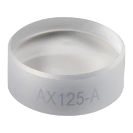 AX125-A - Аксикон, угол при основании: 5.0°, просветляющее покрытие: 350 - 700 нм, кварцевое стекло, Ø1/2