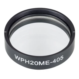 WPH20ME-405 - Полуволновая пластинка из ЖК полимера в оправе, Ø2