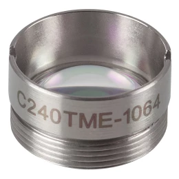 C240TME-1064 - Асферическая линза Geltech в оправе, f = 8.07 мм, NA = 0.50 просветляющее покрытие: 1064 нм, Thorlabs
