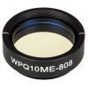 WPQ10ME-808 - Четвертьволновая пластинка из ЖК полимера в оправе, Ø1", рабочая длина волны: 808 нм, резьба: SM1, Thorlabs