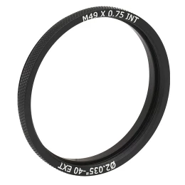 SM2A27 - Переходник с внешней резьбой SM2 и внутренней резьбой M49 x 0.75, Thorlabs
