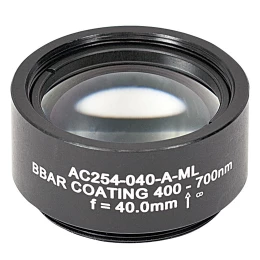 AC254-040-A-ML - Ахроматический дублет, f=40 мм, Ø1