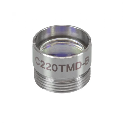 C220TMD-B - Асферическая линза Geltech в оправе, f = 11.00 мм, NA = 0.25, просветляющее покрытие: 600-1050 нм, Thorlabs